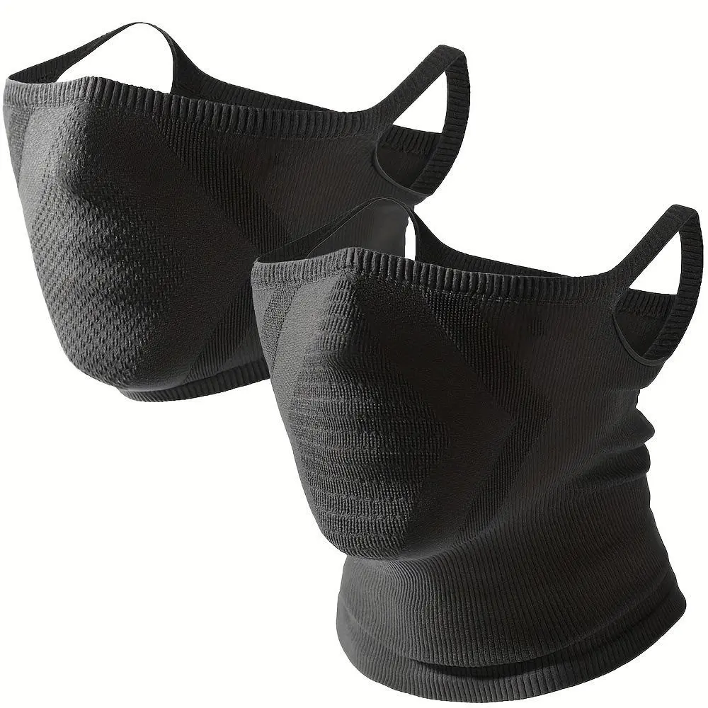 Breathable Windproof Face Mask, Half Face Mask with Earhook Design,Unisex Outdoor Sports Mask for Running Hiking Cycling Travel, Outdoor Dustproof Mask, Athletic Face Masks