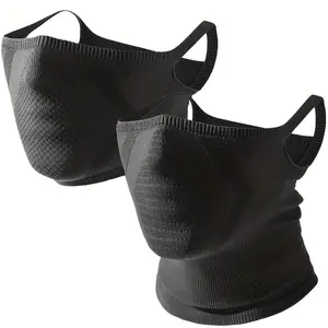 Breathable Windproof Face Mask, Half Face Mask with Earhook Design,Unisex Outdoor Sports Mask for Running Hiking Cycling Travel, Outdoor Dustproof Mask