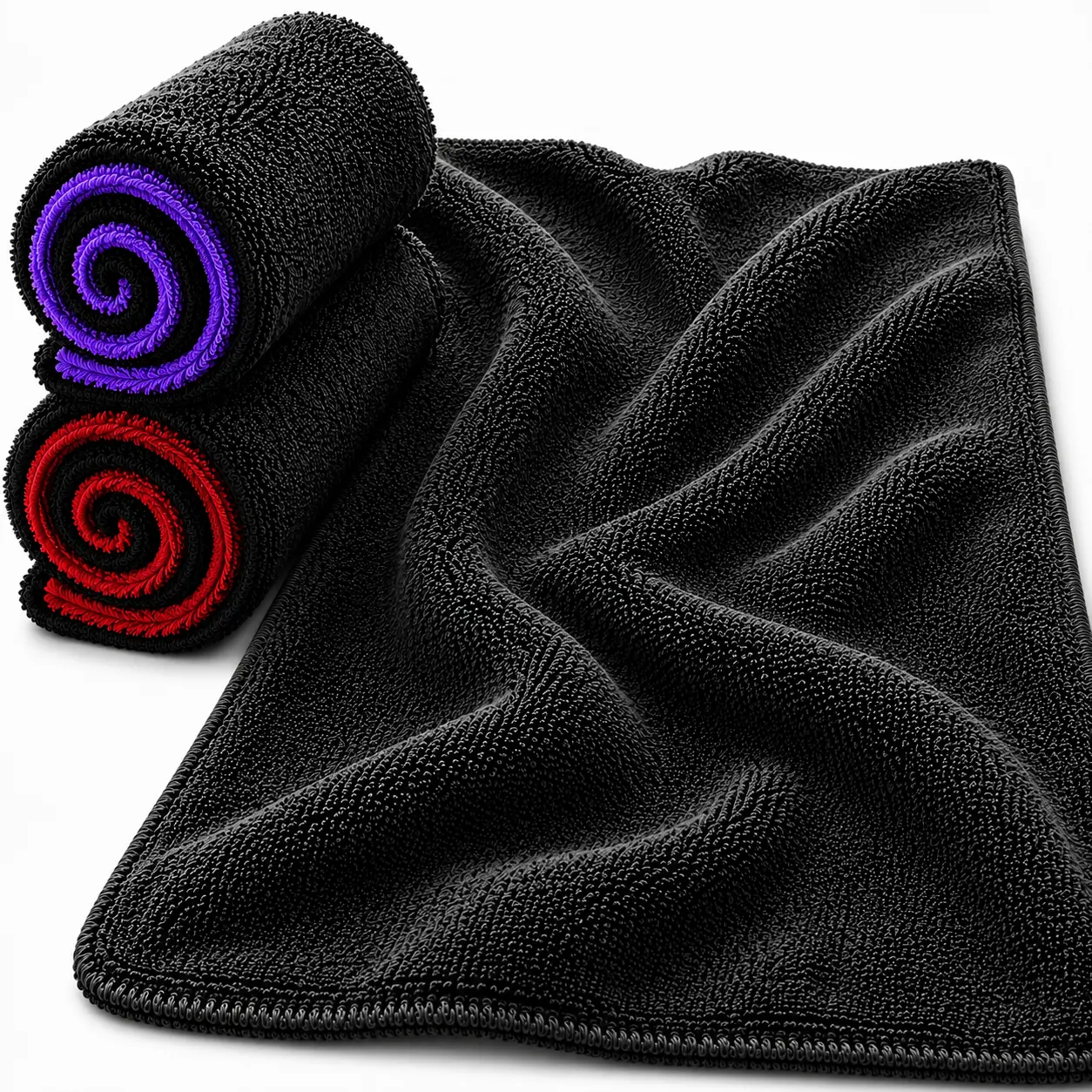 Largest 36''x28'' 1350GSM Double Twisted Loop Car Drying Towel, Ultra-Absorbent Microfiber Drying Towel for Automotive Detailing Vehicle Wash Kit Car Washing Supplies,Car Detailing