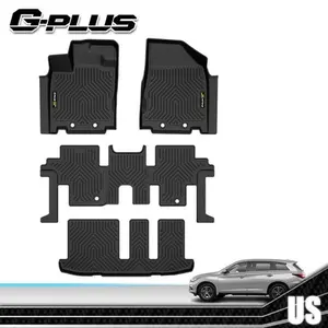 Back Floor Mats Cargo Liners TPE Fits 2014-2020 Nissan Pathfinder Infiniti QX60