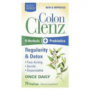 BodyGold Colon Clenz™, 75 VegCaps