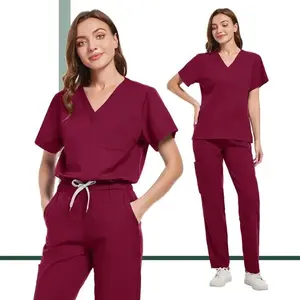 Split - Style Technician Uniforms: Ideal Nurse Workwear, Protective Suits for Dental, Anesthesia & Professional Use