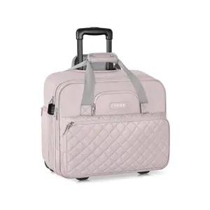 New store discount  Bag Men Women With Wheels Anti Theft Rolling Briefcase 17.3 Inch Laptop For Travel Work Business