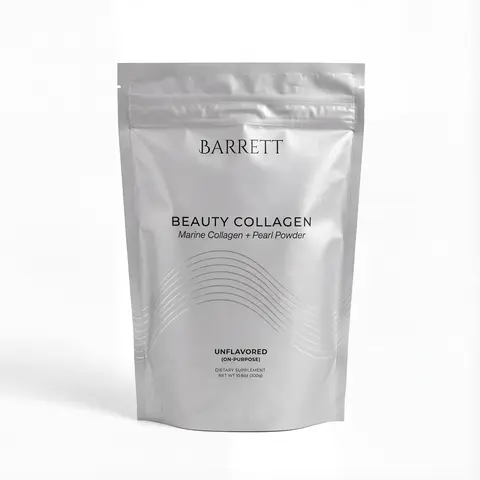 Barrett Beauty Powder Mix Collagen Supplement, Collagen Booster for Elevated Production, Skin Elasticity Support with Trace Minerals