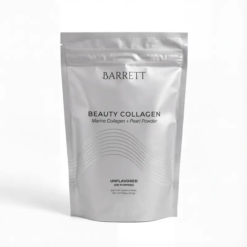 Barrett Beauty Powder Mix Collagen Supplement, Collagen Booster for Elevated Production, Skin Elasticity Support with Trace Minerals