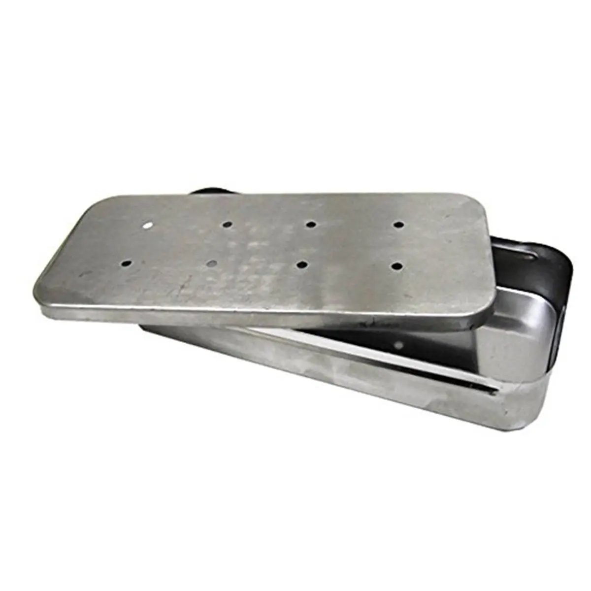 212 MAIN Stainless Steel Smoker Box - 0.1x0.1x0.1 in, 0.9 lbs, Rust-Resistant Specialty Kitchen Utensil for Outdoor Grilling & Indoor Use, Locks in Smoke Flavor