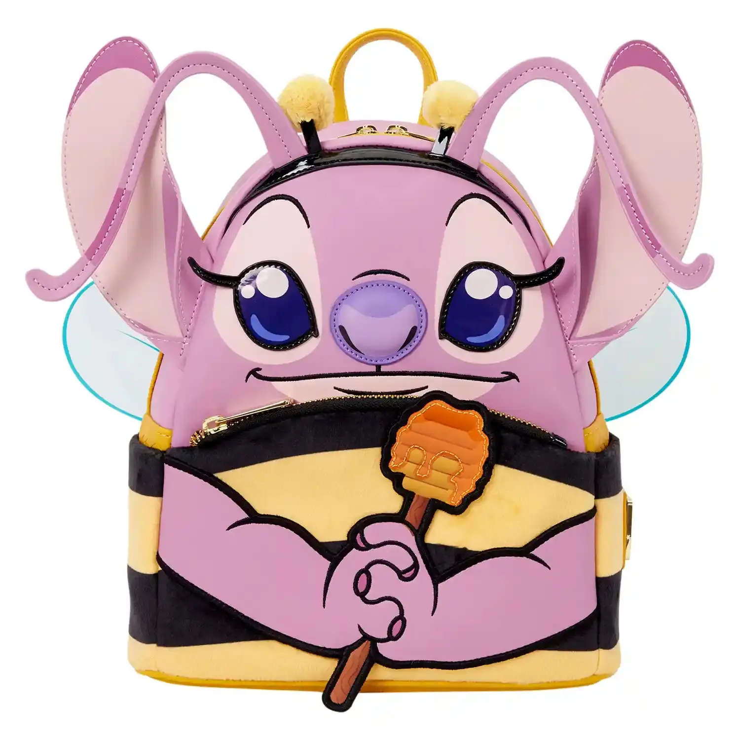 Loungefly Disney Angel Bumblebee Costume Cosplay Mini Backpack