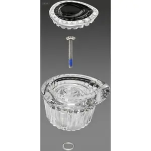 Matte Black Tub and Shower Knob Kit - Replacement Handle Insert for Single Handle Faucets - Durable Bathroom Hardware Upgrade - Easy Installation No Tools Required - Sleek Modern Design for Showers adjustable  door  hinge