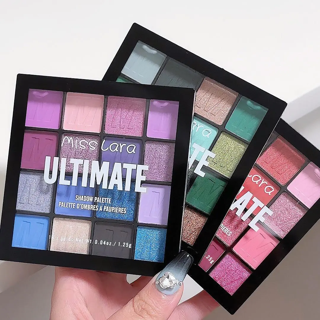 16-Color Rainbow Goddess Palette - Highly Pigmented Shimmer & Matte Glitter Sunset Eyeshadow - Long-Lasting Wear for Beginners & Pros - Cruelty-Free Makeup beauty cosmetic luis torres diamond glitz orgy