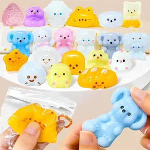 20pc Taba Squishy Toys Kit,Fidget Toys for Kids 8-12 and Adults,Taba Squishies with Keychain,Mini Squishy Stress Relief for Easter Basket Stuffers Party Favors(Random)