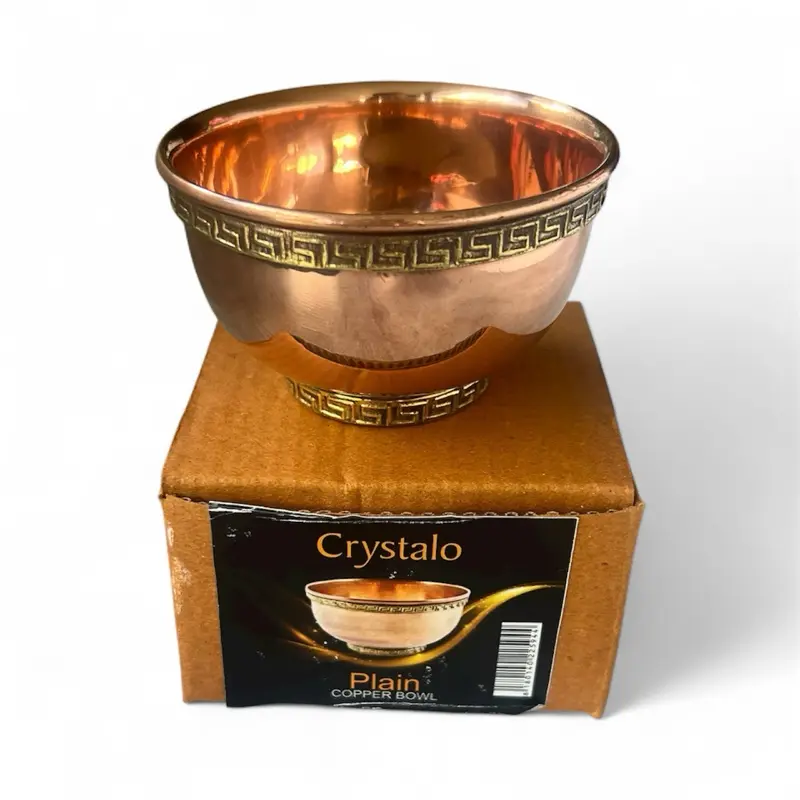 Cuenco de cobre , cuenco para uso en altar o ritual.