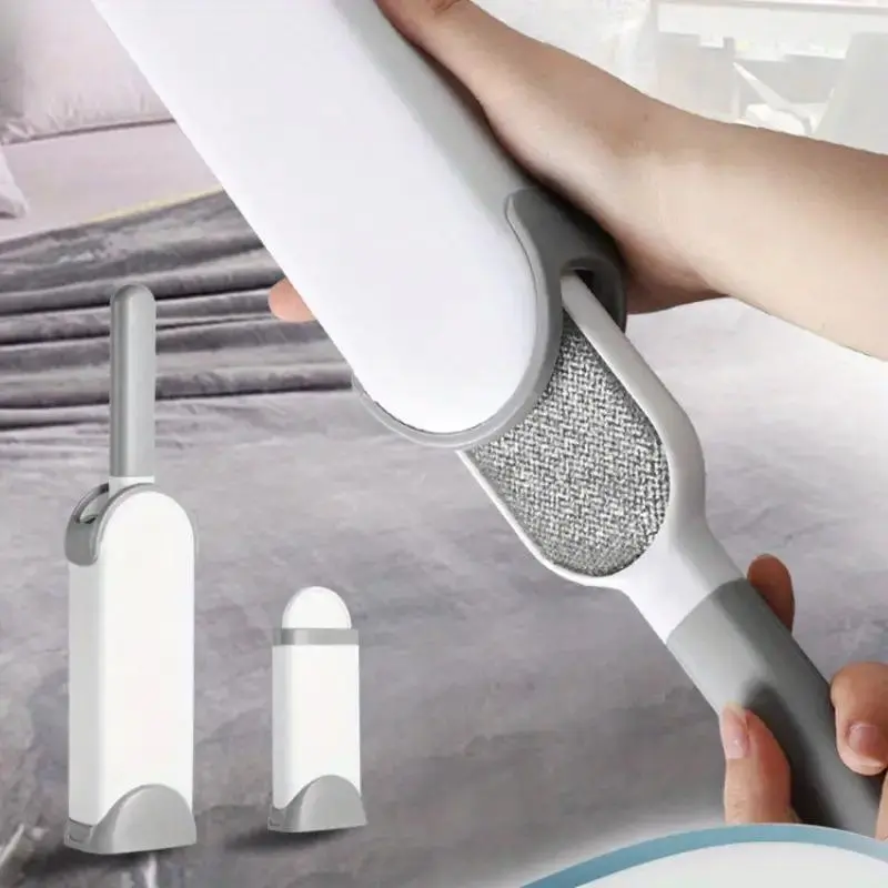 Reusable Fluff Removal Cleaning Brush, 1 Count Portable Clean Pet Hair Removal Brush for Clothes, Furniture and Carpet, Hair Removal Products for Dog & Cat