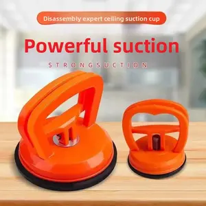 Large suction cup tool for disassembling and assembling integrated ceiling aluminum panels, tile and glass suction cup, Car Dent Puller Kit