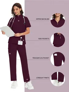 Unisex Summer Care Clothing | Tops and Pants Sets for Beauty Salons, Spas, Pet Hospitals, and Aged Care Professionals