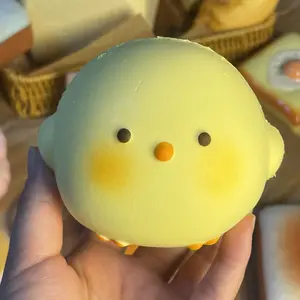 Cute Giant Chick Squishy Toy Slow-Rising Stress Relief & Sensory Fidget Toy for Kids and Adults Anxiety ADHD Autism Relief