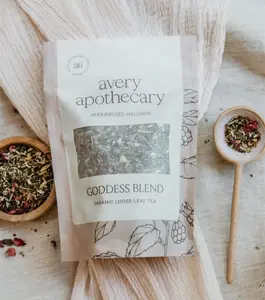 Averyapothecary Goddess Tea Blend - Organic Loose Leaf Tea for Herb-Infused Wellness - Herbal Blend by Avery Apothecary