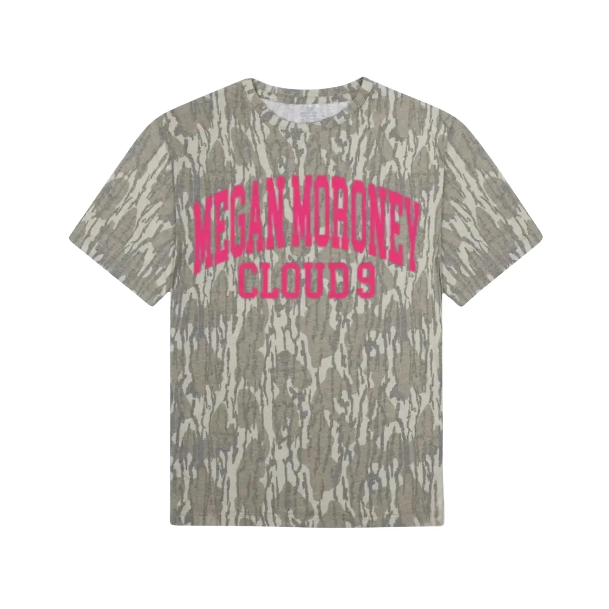Megan Moroney Cloud 9 Camo T-Shirt, Mossy Oak Bottomland Style Graphic Tee, Country Music Hunting Shirt, Soft Stretch Cotton Camo Apparel, Unisex Outdoor Shirt S-5XL