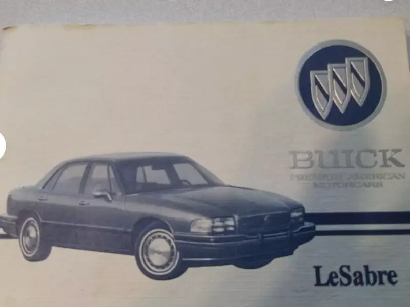 1994 Buick LeSABRE Operators Owner Owners Manual Factory OEM
