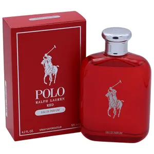 Ralph Lauren Polo Red Men's Woody-Spicy Eau de Parfum (EDP), 4.2 fl oz Long Lasting Fragrance, New Release Single Item, New in Box