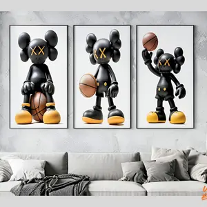 Hypebeast Basketball Poster Set - Set of 3 KawPosters - KawPoster Bundle, KawPoster Bundle, KAW, Hypebeast #564