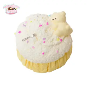 WenQing Taba Squishy Handmade Taba Squishy Toys , adult fidget toys, decompression venting toys, taba squishy, ​​Yellow Cupcake+450gfull silicone reborn squishy, ​​perfect for stress and anxiety relaxation