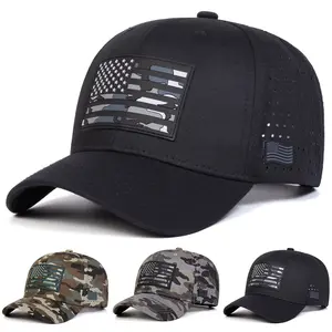 2026 baseball cap, flag mesh cap, freely adjustable duckbill cap, breathable sun protection hat, sports cap