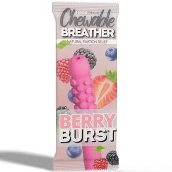 Aromatherapy Essential Oil Chew-Puffer Edition Berry Burst Chewable Breather Natural Relaxation Relief Healthy