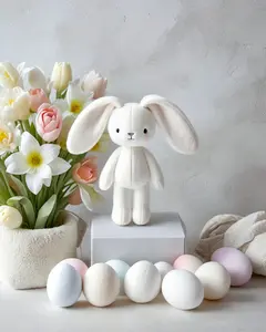 Soft   – 15cm stuffed toy for babies, boys & girls! Perfect for newborns, baby showers & Easter.  #StuffedBunny   dee bunny plush stuffed animal