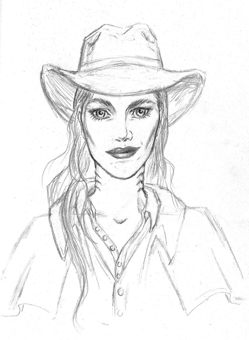 Violet Bast Sketch - Custom Illustration Made to Order Artistic Decor Poster Artwork