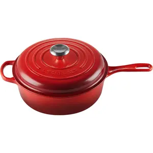 Enameled Cast Iron Signature Cassadou, 3.75 qt., Cerise