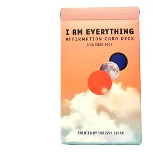 AFFIRMATIONS CARDS: "I AM" Everything Affirmation Card Deck | For Women, Teenagers, & Men