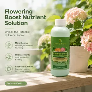 Flower  Plant Nutrient and Supplement, Bloom Bud Builder，Triggers Fast Flowering by Nutrients