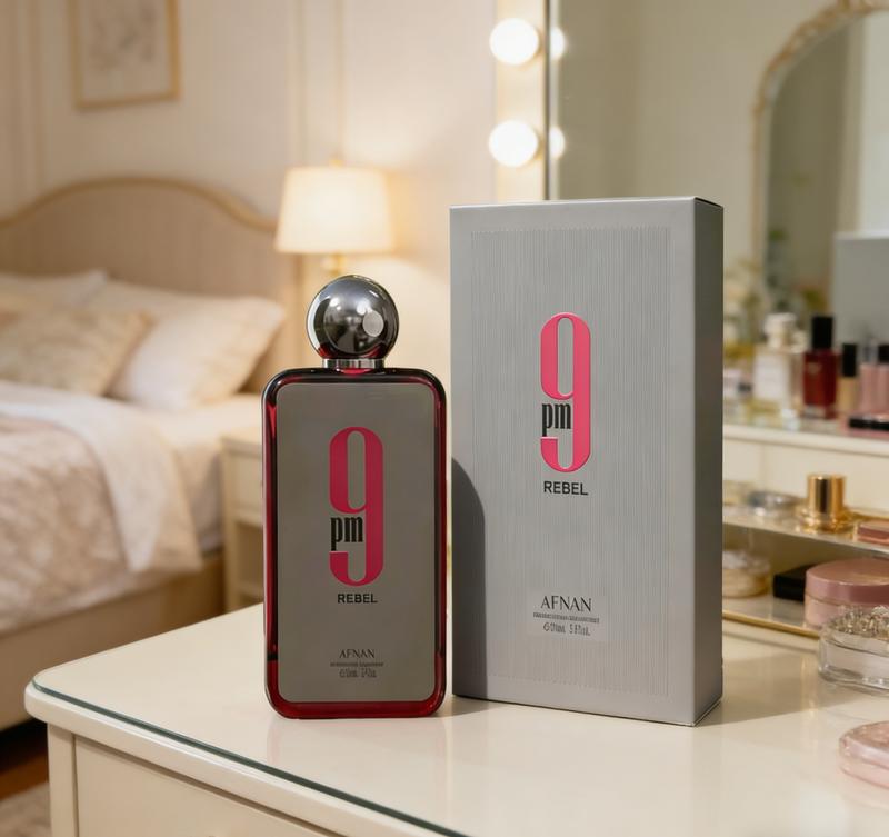 9 PM Rebel Unisex Eau De Parfum 100ml (3.4 Fl Oz) | Fruity Woody Amber Long Lasting Fragrance