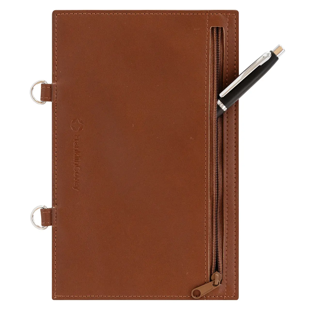 FranklinPlanner Zipper Pouch Simulated Leather