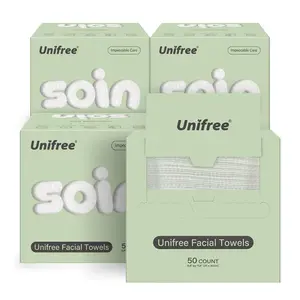 Unifree Pro Max Face Towel, XL Clean Facial Tissues, Disposable, Eco-Friendly, Thick, Soft, Durable, Gentle, valentines gift, TiktokshopStockUp