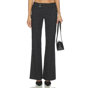 Tiger Mist Kittie Pant in Black Dot