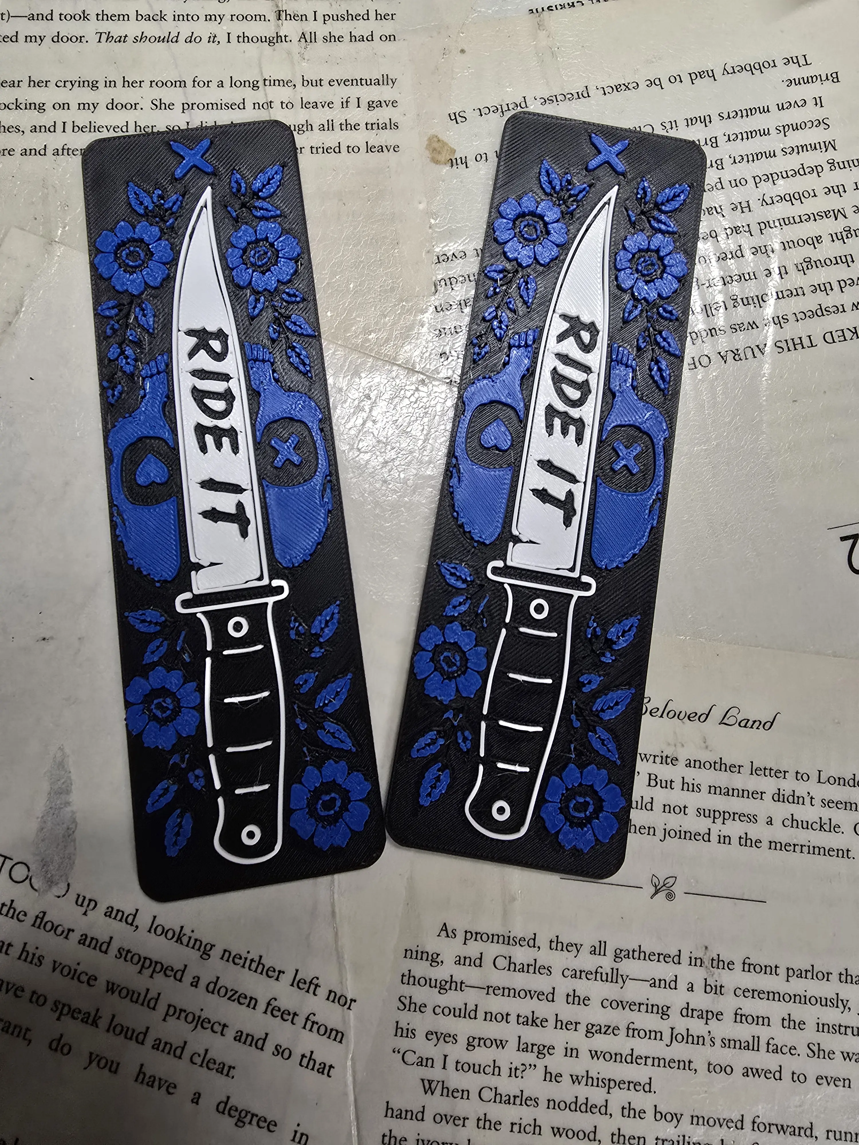 Ride It Bookmark