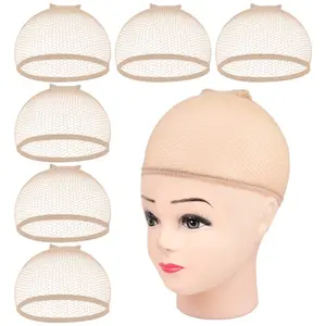 6PCS Wig Cap, 6PCS Black Mesh Wig Cap Net, Closed End Hair Mesh Net, Liner Weaving Caps for Women, Men, Kids, Wig Caps for Halloween, Cosplay