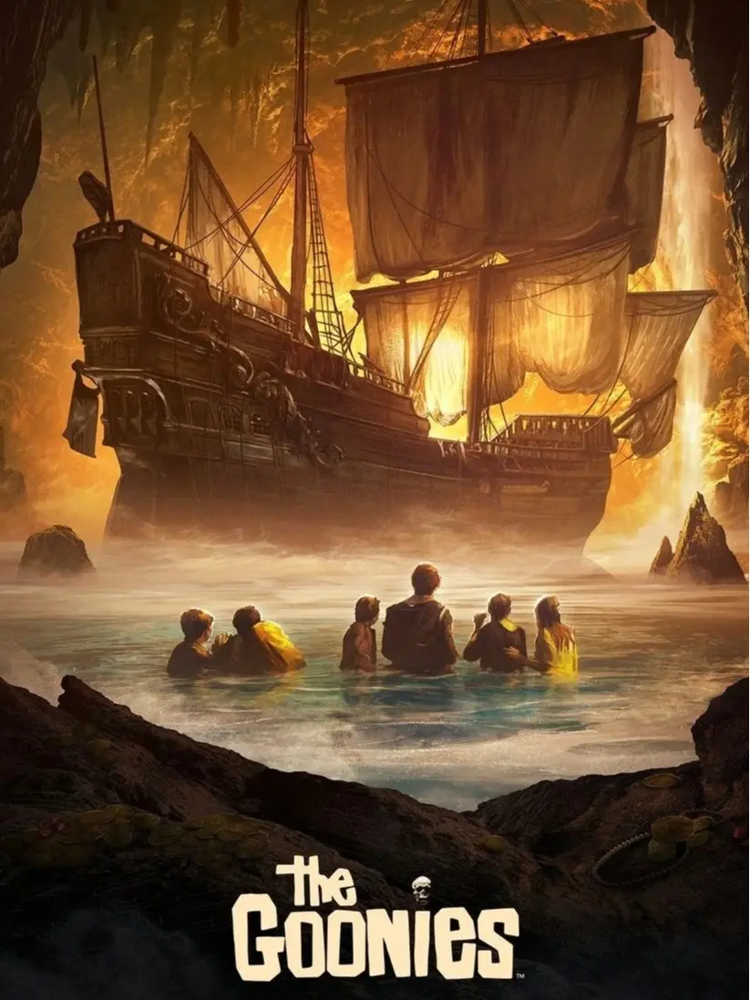 The Goonies Vintage Movie Poster, Classic Film Wall Art