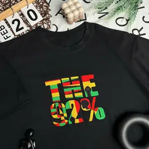 Embroidered The 92% of Black Women Shirt, I Am The 92 Percent Embroidered Crewneck Sweatshirt Hoodie, Black History Month Pride