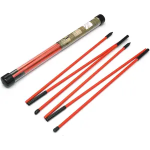 2 Pack Golf Alignment Sticks,Upgraded 48" Collapsible Golf Practice Rods for Aiming,Golf Swing Trainer,Golf  Sticks,Posture Corrector with Clear Tube Case