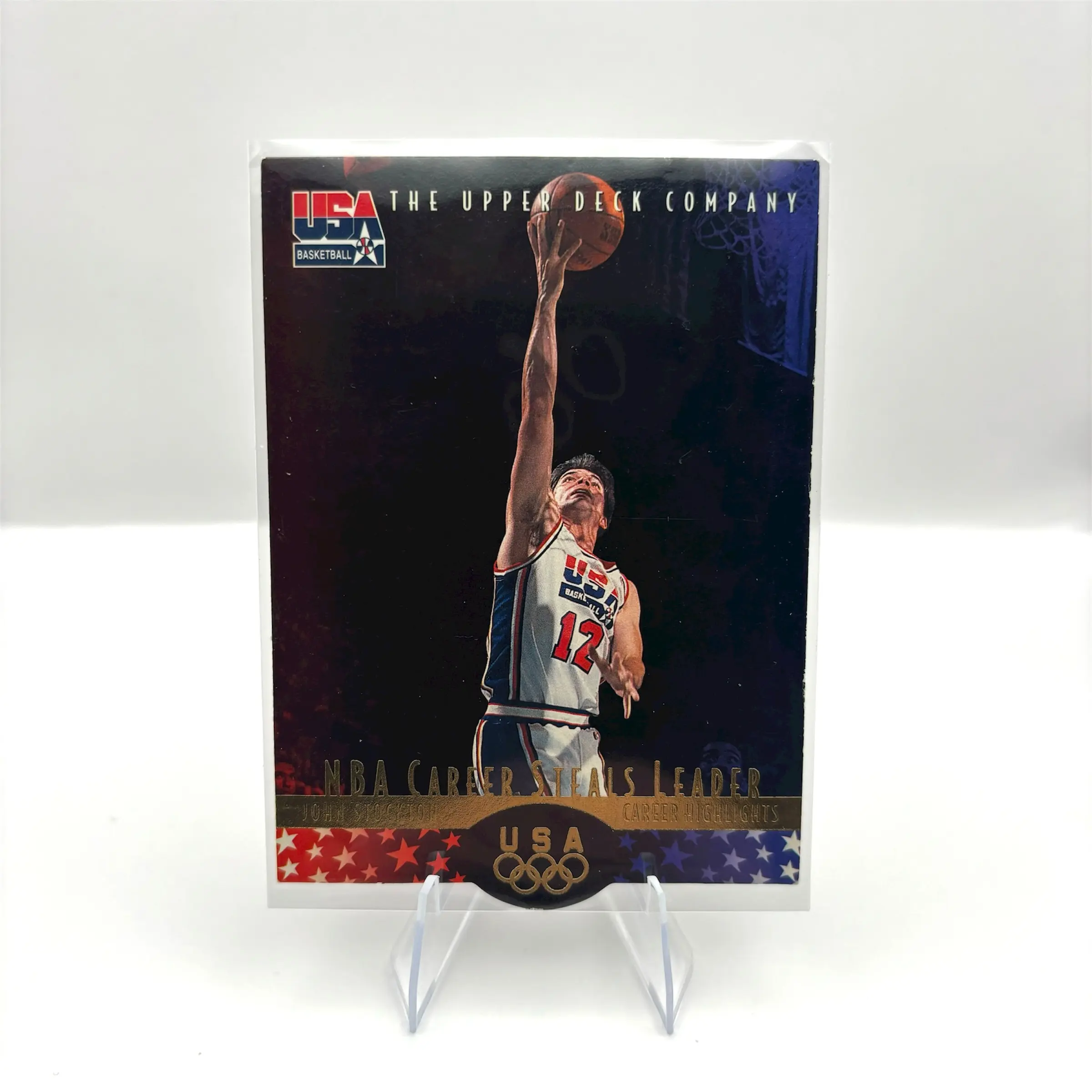 labubu graded cards Jerry West/John Stockton/Clyde Drexler 2007-08 Upper Deck Premier Rare – Basketball  Card Guy main image 1
