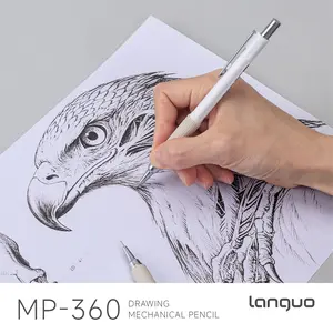 Christmas Drawing Automatic Mechanical Pencil, Soft Grip Design, Suitable for High School Students, Daily Learning, Sketching, Writing, Holiday Notes