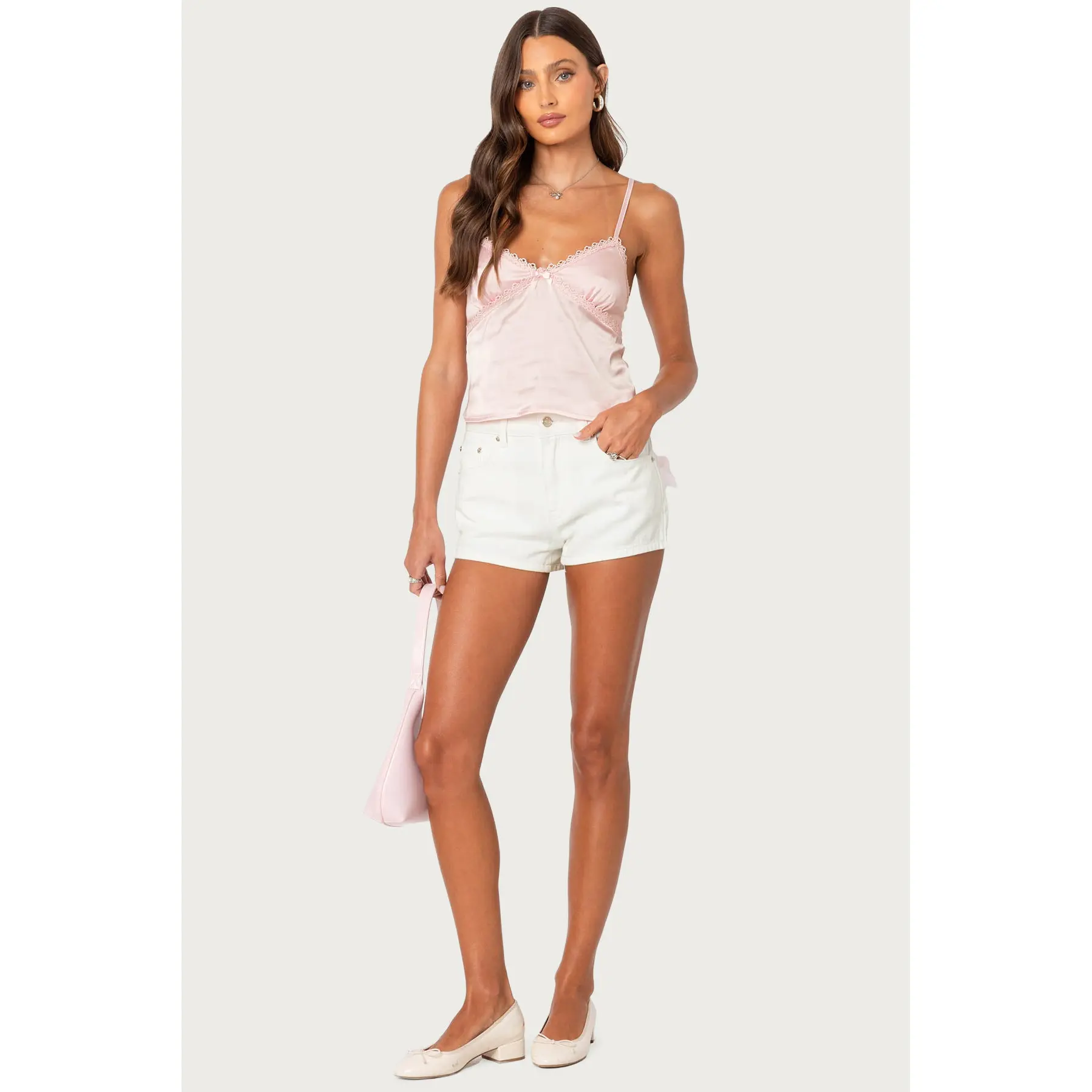 Imani Satin Effect Tank Top - TikTok Shop