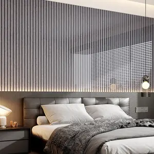 20pcs 3D Self-Adhesive Wood Grain Wall Panels, PVC Material, Waterproof Moisture-Resistant, Easy Installation, Fashionable Home Decor