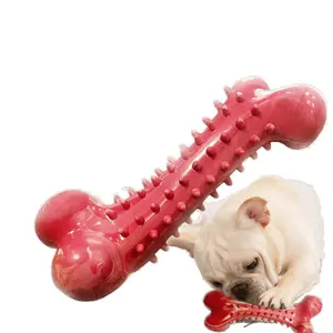 Latex Dog Bone Toy |   Ultra-Durable & Chew-Resistant for Aggressive Chewers |   Safe Teething & Training Toy for Puppies, Teddy, Golden Retrievers, Border Collies dog products dog toys