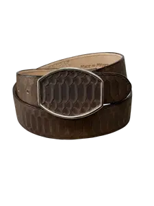 A&A BELTS, CINTOS IMITACION GRABADOS EN PIEL, FORRO DE RES, HEBILLA CUADRADA, MATERIALES DE LA MEJOR CALIDAD.