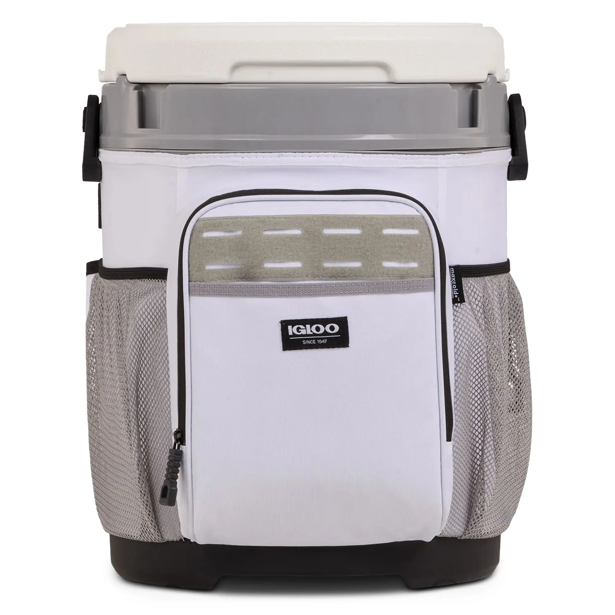 Igloo Marine 20 QT Cooler Bucket, Thermal Heavy-Duty Model with MaxCold Insulation, Fishing Rod Holder, Multi-Pocket Design for Camping, Hiking