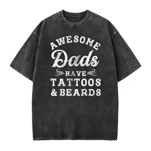 Funny Dad T Shirts Manly Tees for Parents Cool Mens Shirts for Fathers Day