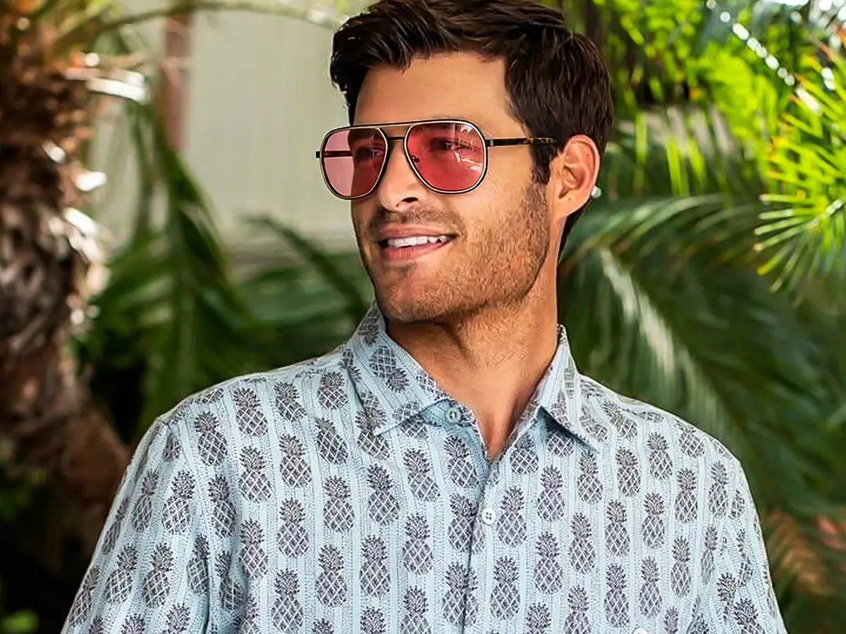 SummerVibes】SUNGAIT Retro Polygon Aviator Sunglasses for 